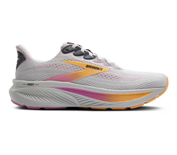 Scarpa Brooks Ghost 17 uomo bianca arancione