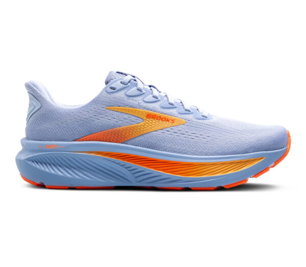 Scarpa Brooks Ghost 17 uomo celeste arancione