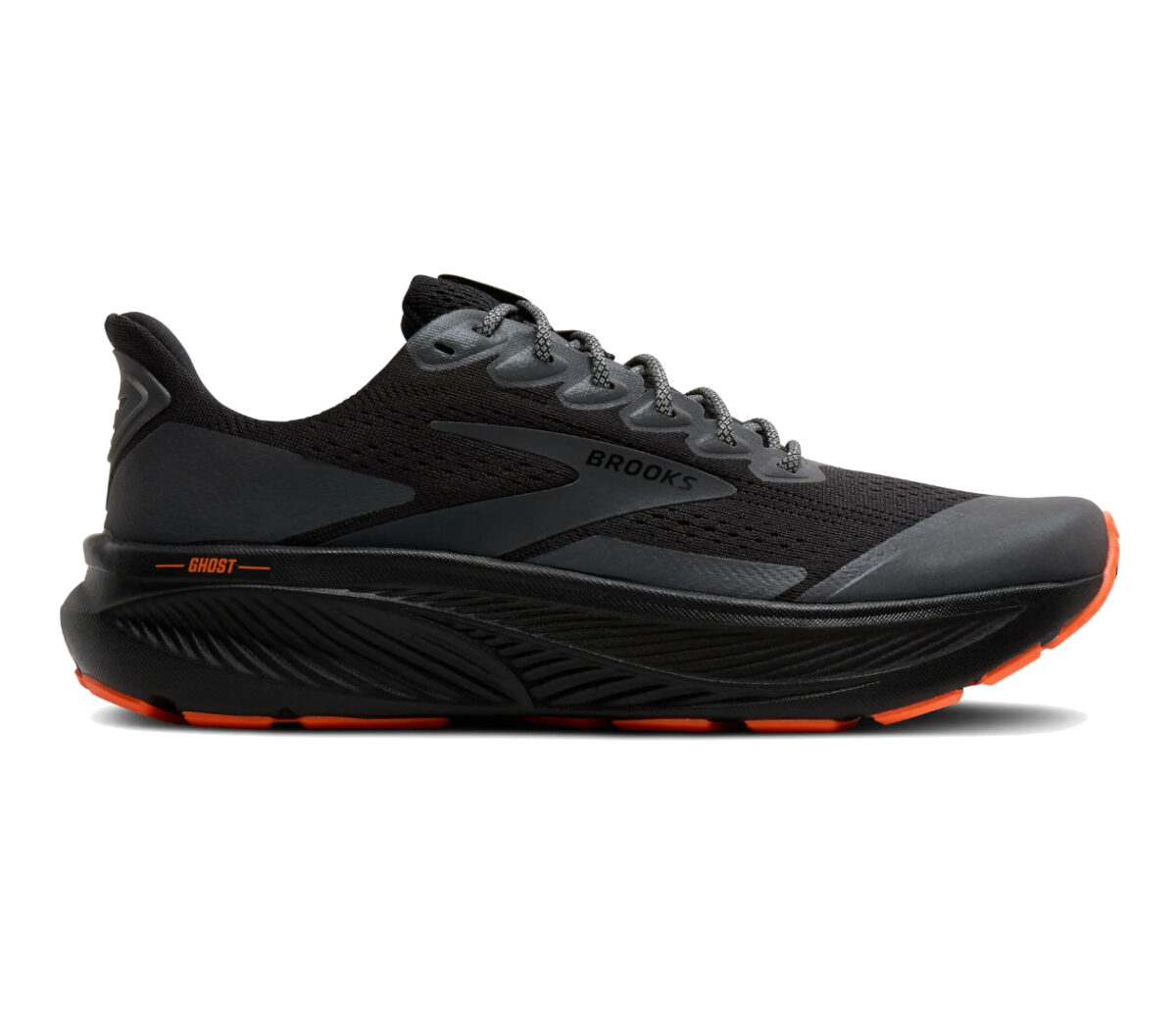 Scarpa Brooks Ghost 17 donna nera arancione