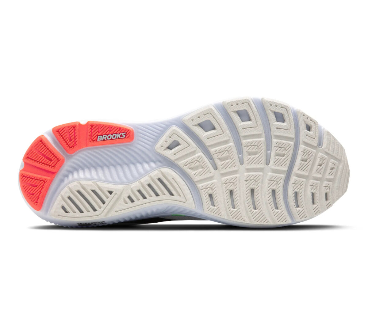 Suola Scarpa Brooks Ghost 17 uomo bianca verde