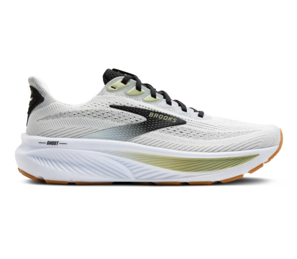 Scarpa Brooks Ghost 17 uomo bianca beige
