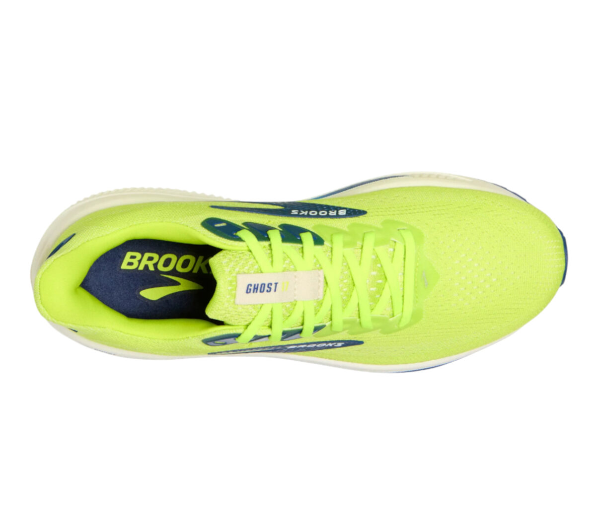 Tomaia Scarpa Brooks Ghost 17 uomo gialla