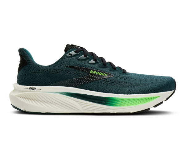 Scarpa Brooks Ghost 17 uomo verde scuro