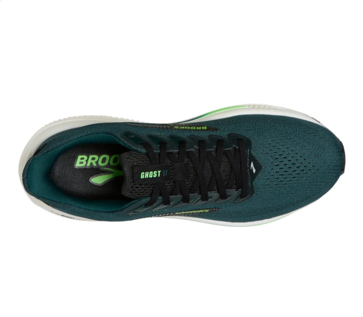 Tomaia Scarpa Brooks Ghost 17 uomo verde scuro