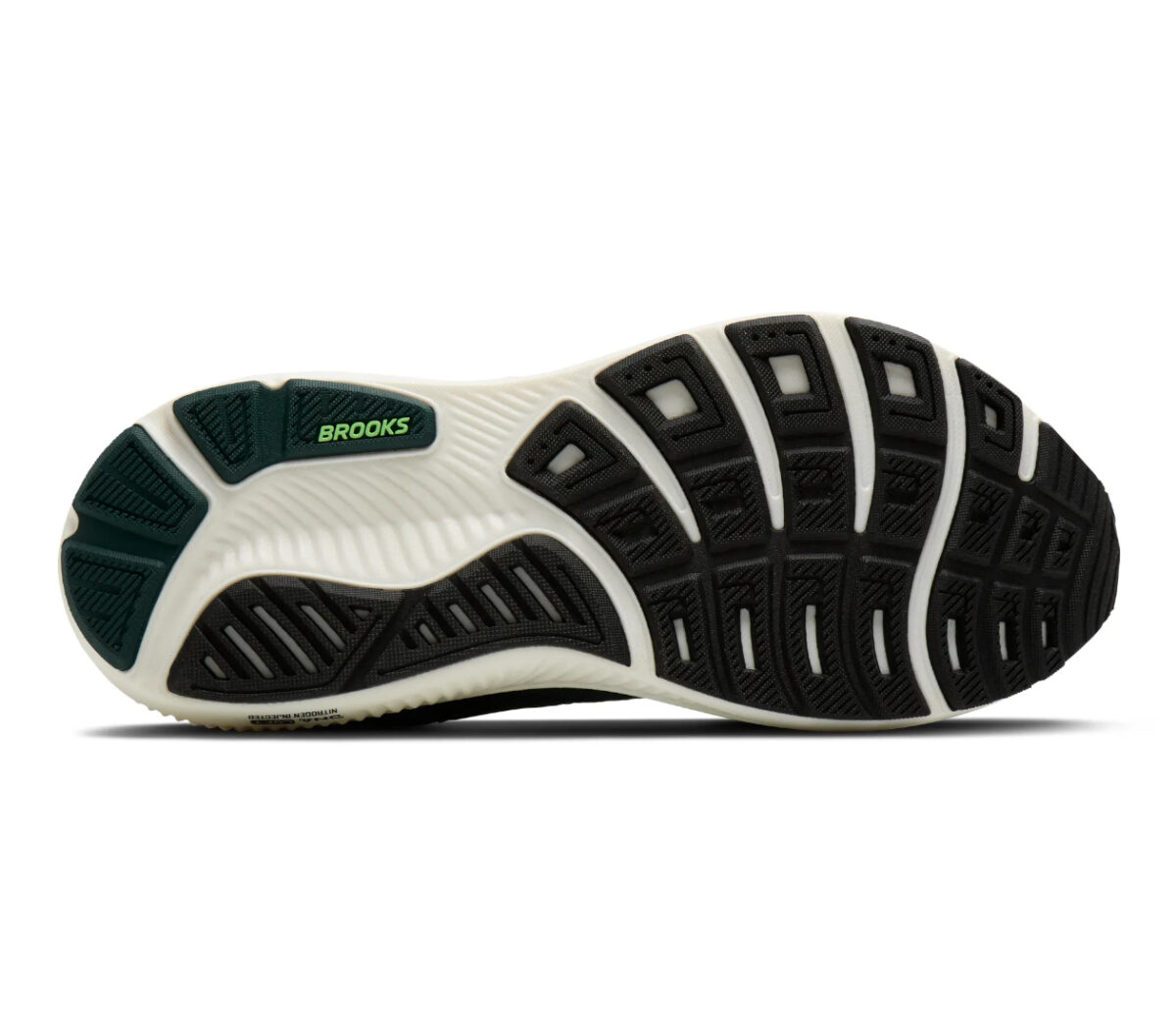 Suola Scarpa Brooks Ghost 17 uomo verde scuro