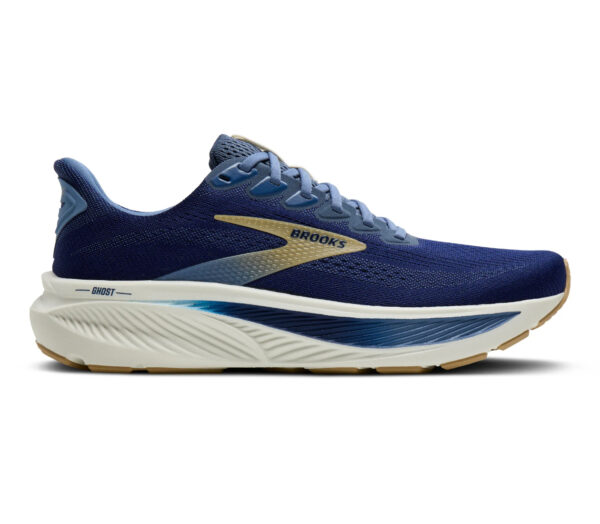 Scarpa Brooks Ghost 17 uomo blu beige