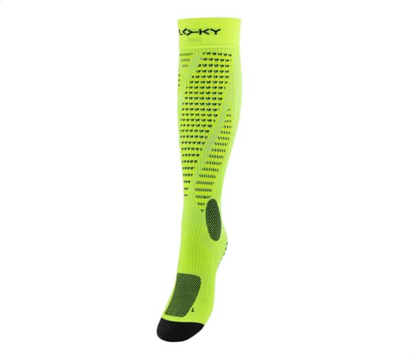 Calza Floky Run Up Long 2.0 unisex giallo fluo