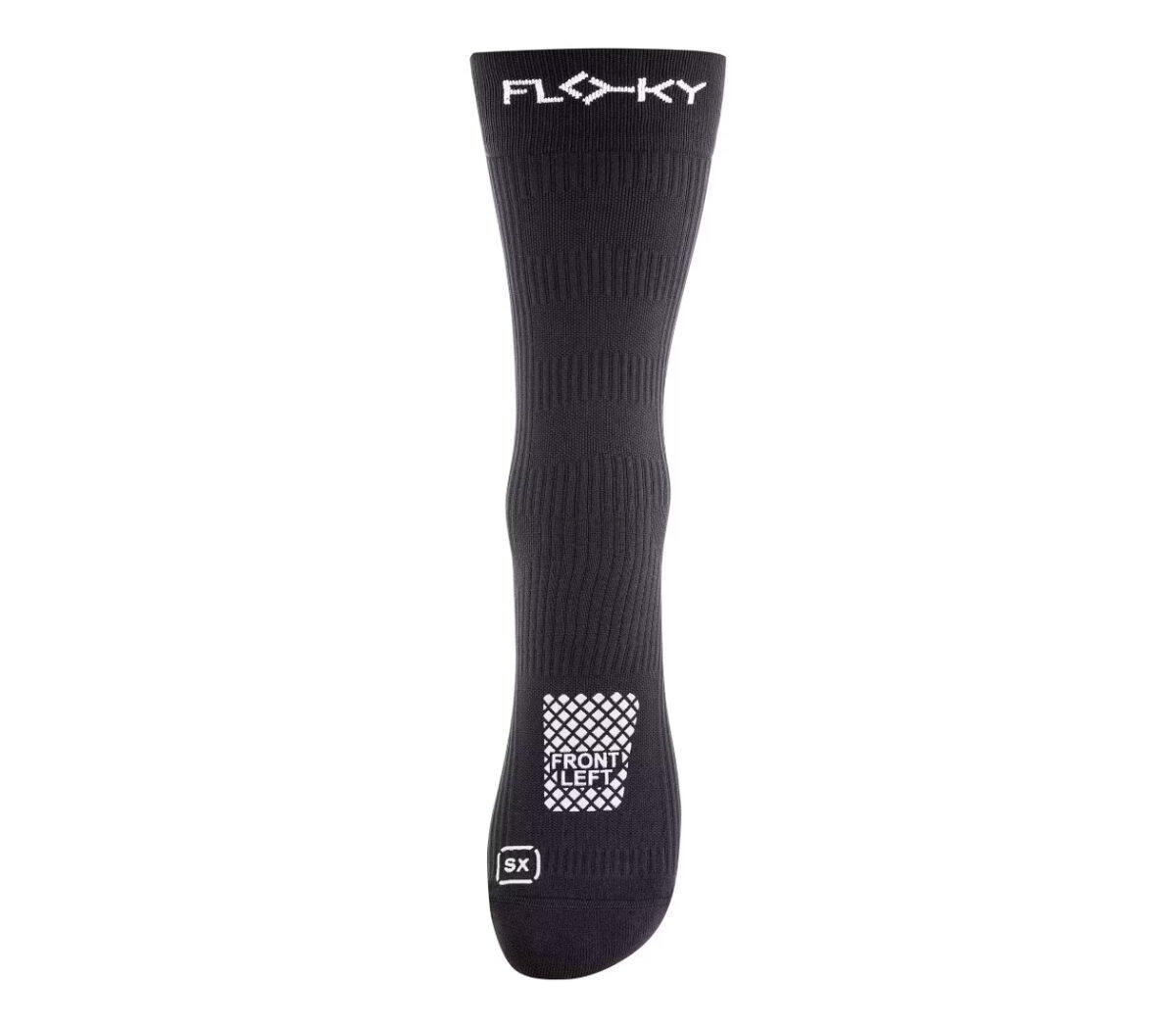 Dettaglio Calza Floky Run Up Medium 2.0 unisex black