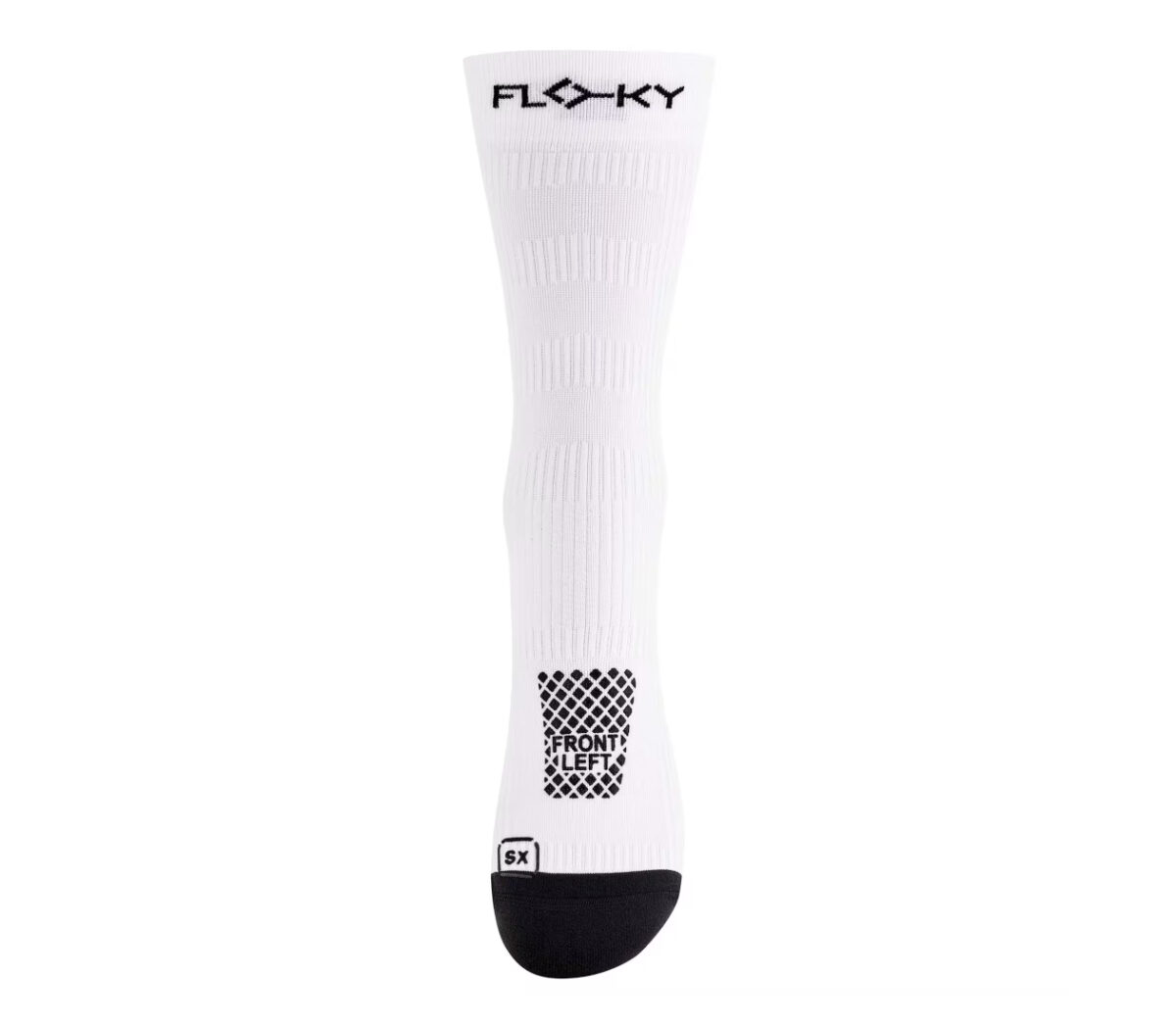 Dettaglio Calza Floky Run Up Medium 2.0 unisex white