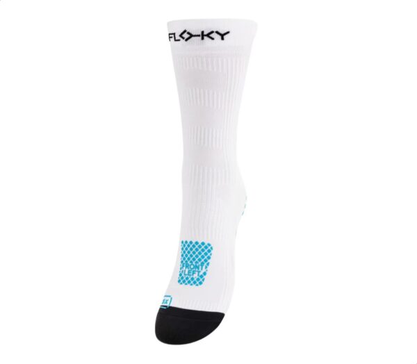 Calza Floky Run Up Medium 2.0 unisex white light blue