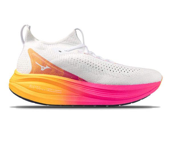 Scarpa Mizuno Neo Vista 2 unisex bianca rosa