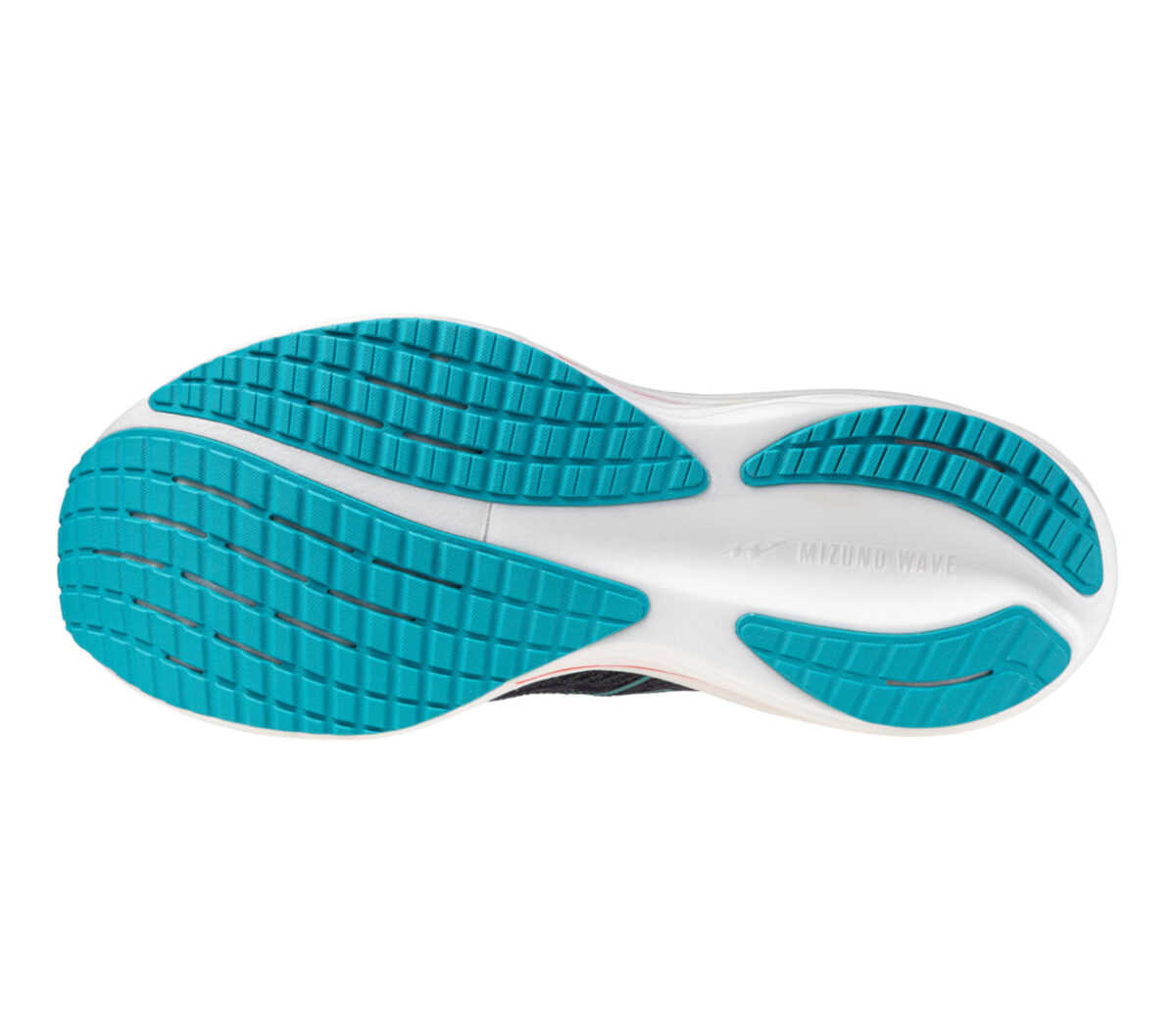 Suola Scarpa Mizuno Wave Rider 29 uomo Odyssey Gray Capri Breeze Calypso Coral