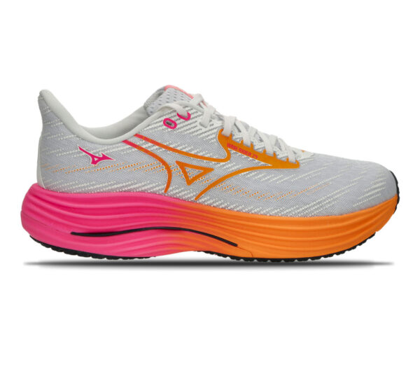 Scarpa Mizuno rider 29 uomo grigia rosa