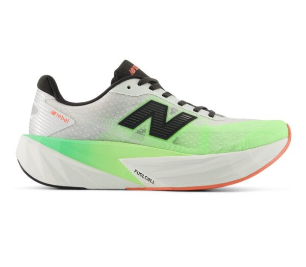 Scarpa New Balance FuelCell Rebel v5 donna white lime