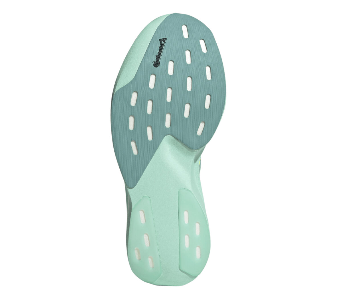 Suola Scarpa Adidas Adizero Evo SL donna verde acqua gialla