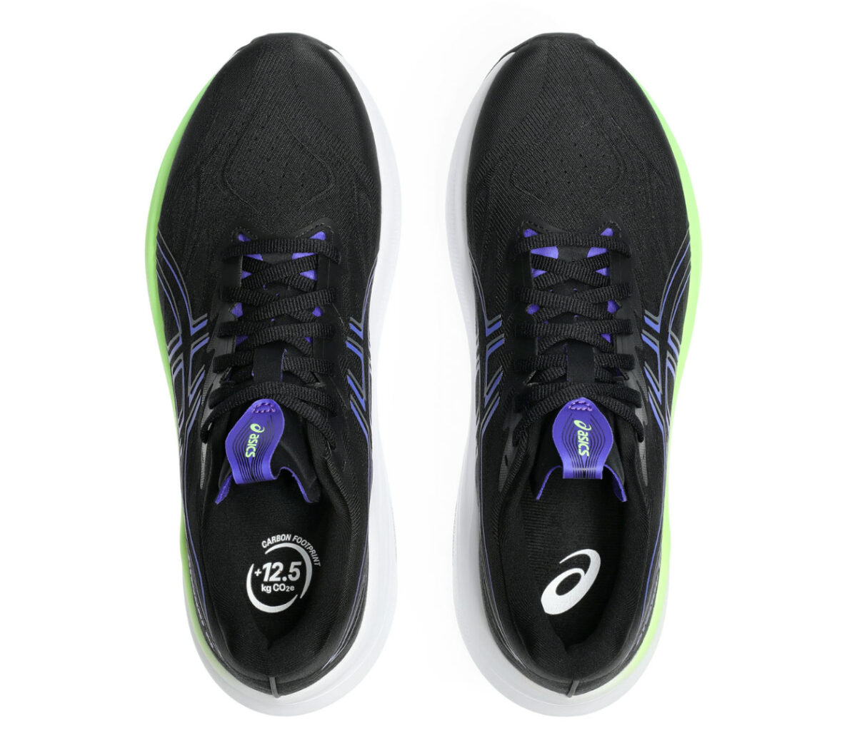 Tomaia Scarpa Asics GT-2000 14 uomo nera verde