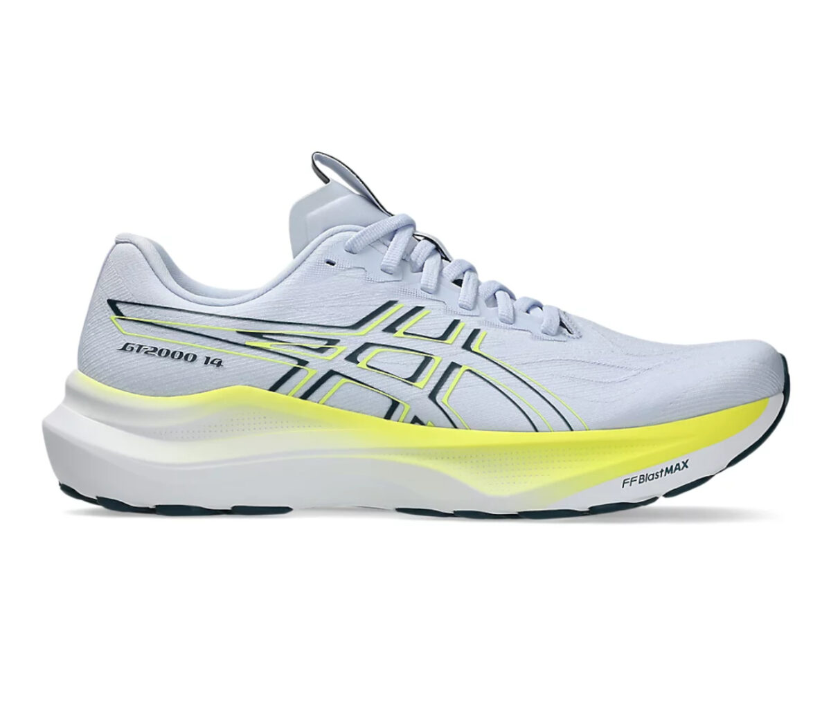 Scarpa Asics GT-2000 14 uomo celeste gialla