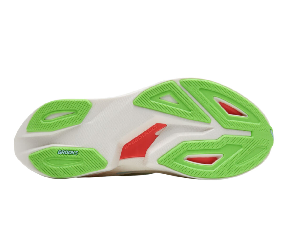 Suola Scarpa Brroks Hyperion Max 3 donna Coconut Green Gecko Pink Clay