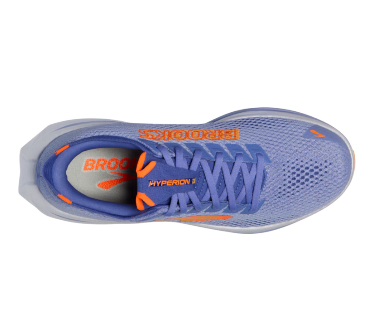 Tomaia Scarpa Brooks Hyperion 3 donna blu arancione