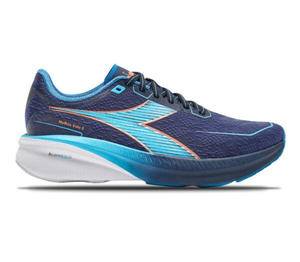 Scarpa Diadora Mythos Blushield Volo 5 uomo blu