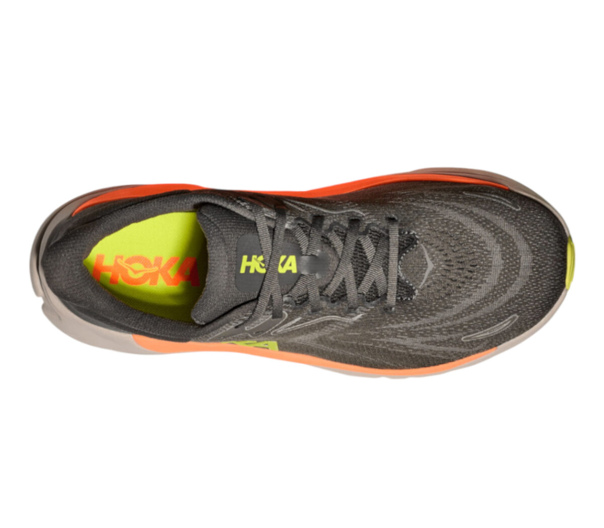 Tomaia Scarpa Hoka Arahi 8 uomo asphalt gravel
