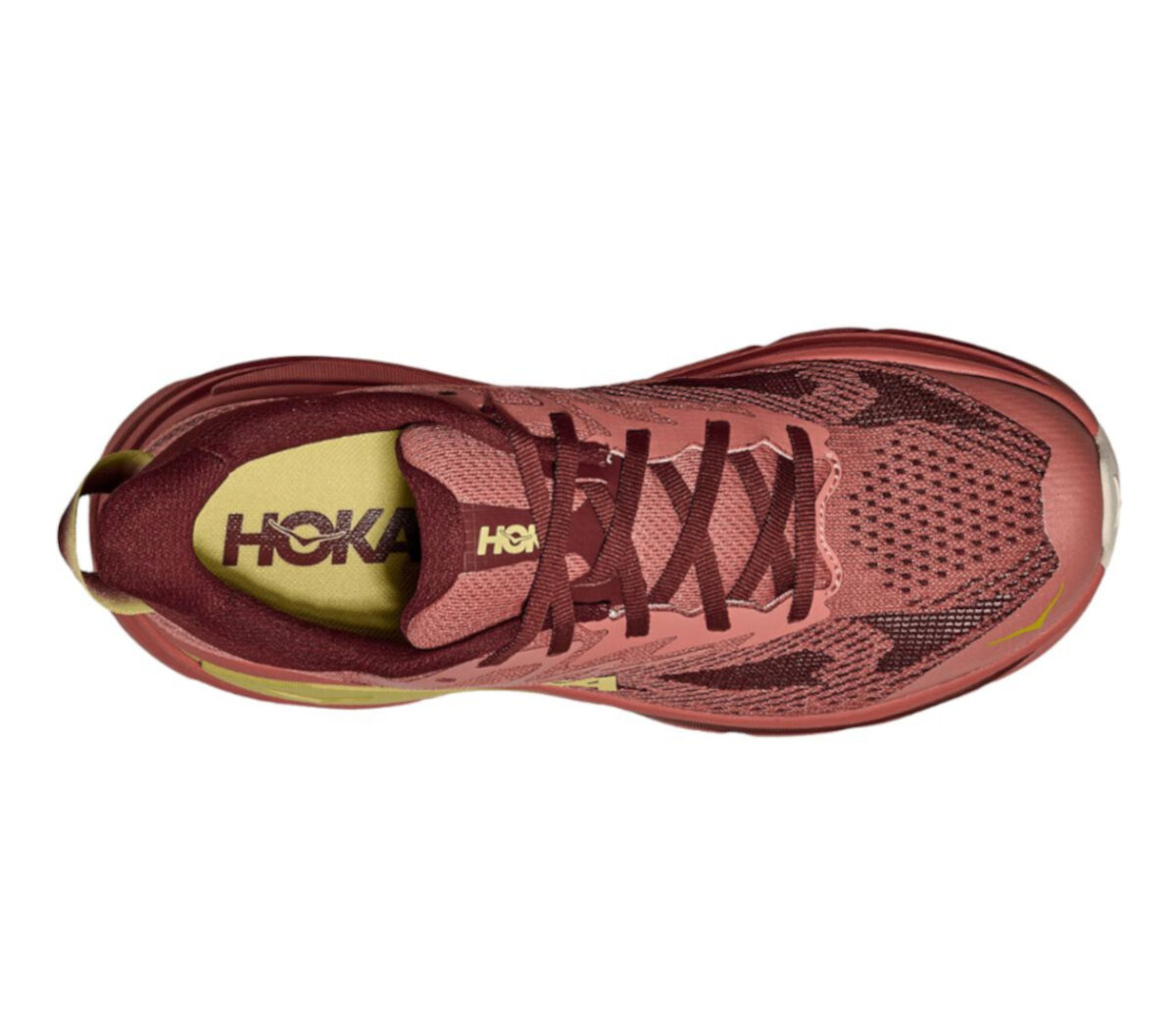 Tomaia Scarpa Hoka Challenger 8 donna marrone gialla