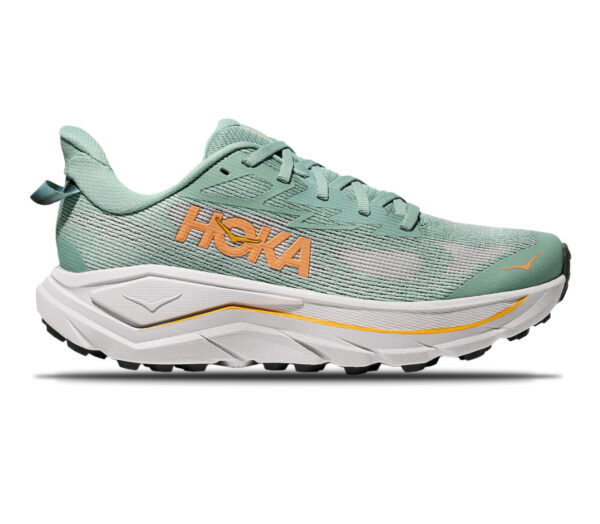 Scarpa Hoka Challenger 8 donna verde arancione