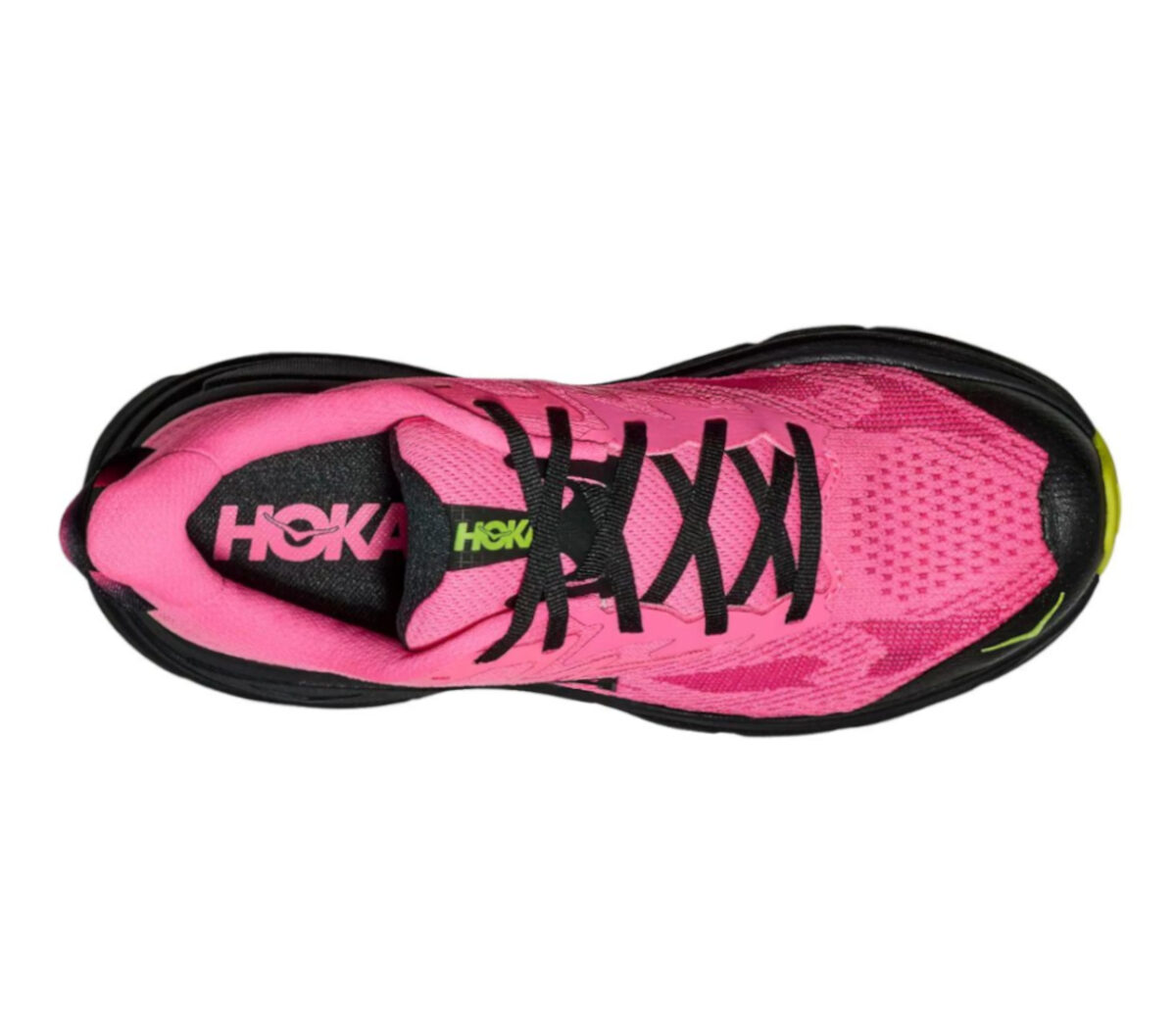 Tomaia Scarpa Hoka Challenger 8 donna neon rose black