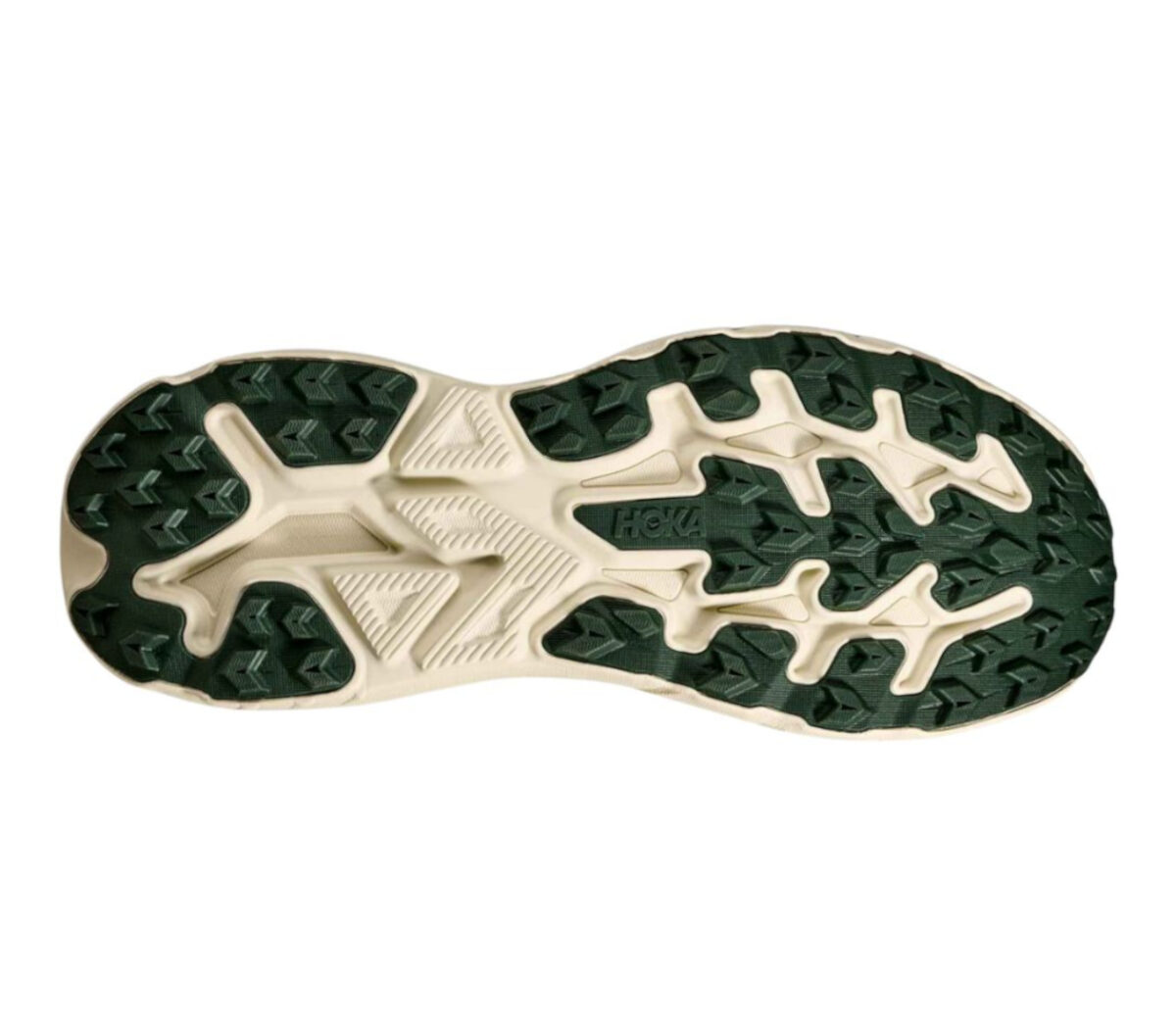 Suola Scarpa Hoka Challenger 8 uomo verde beige