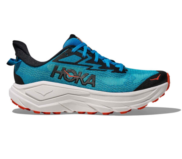 scarpa da running uomo hoka challenger 8 blu e nero