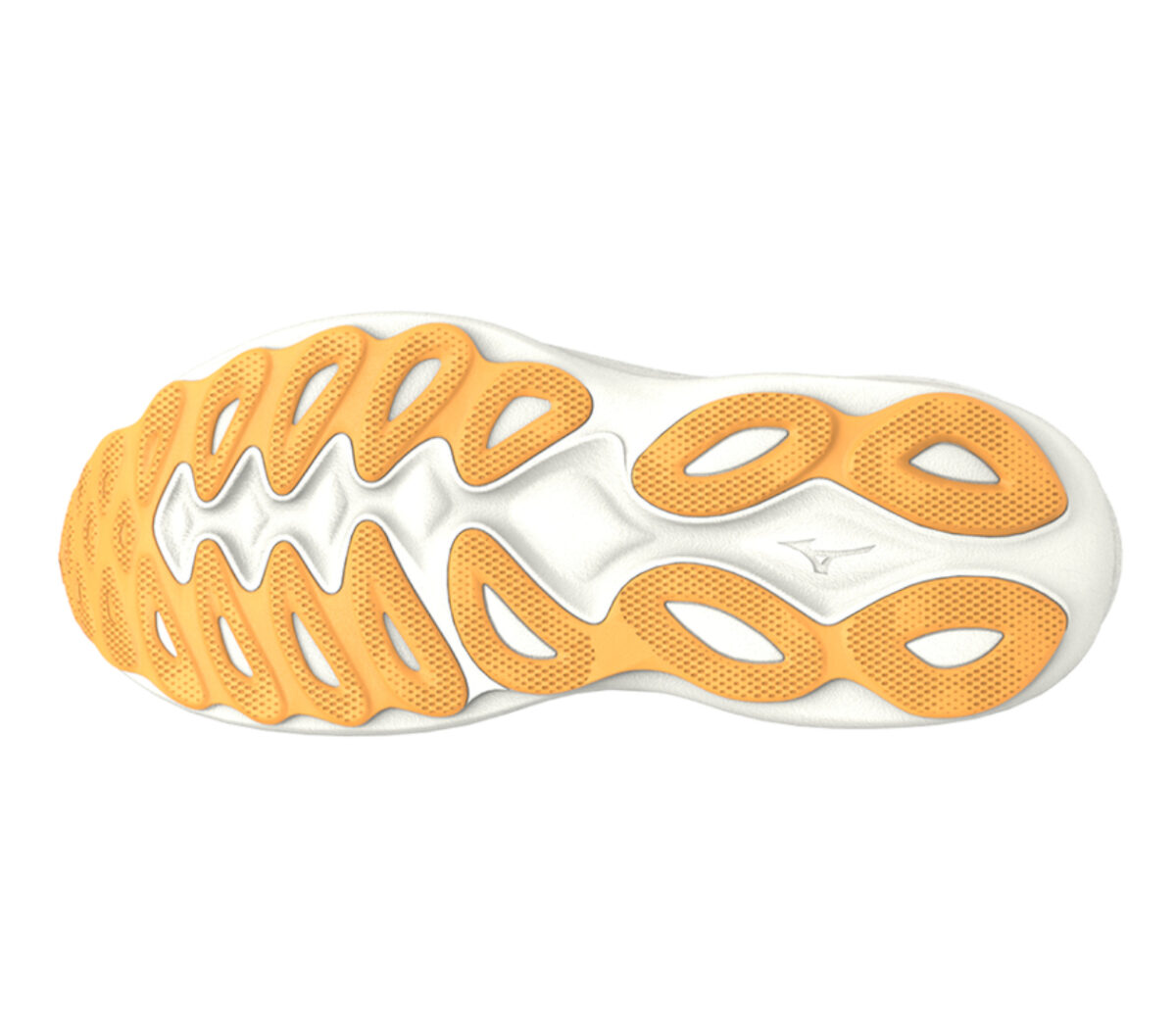 Suola Scarpa Mizuno Wave Sky 9 uomo grigia arancione