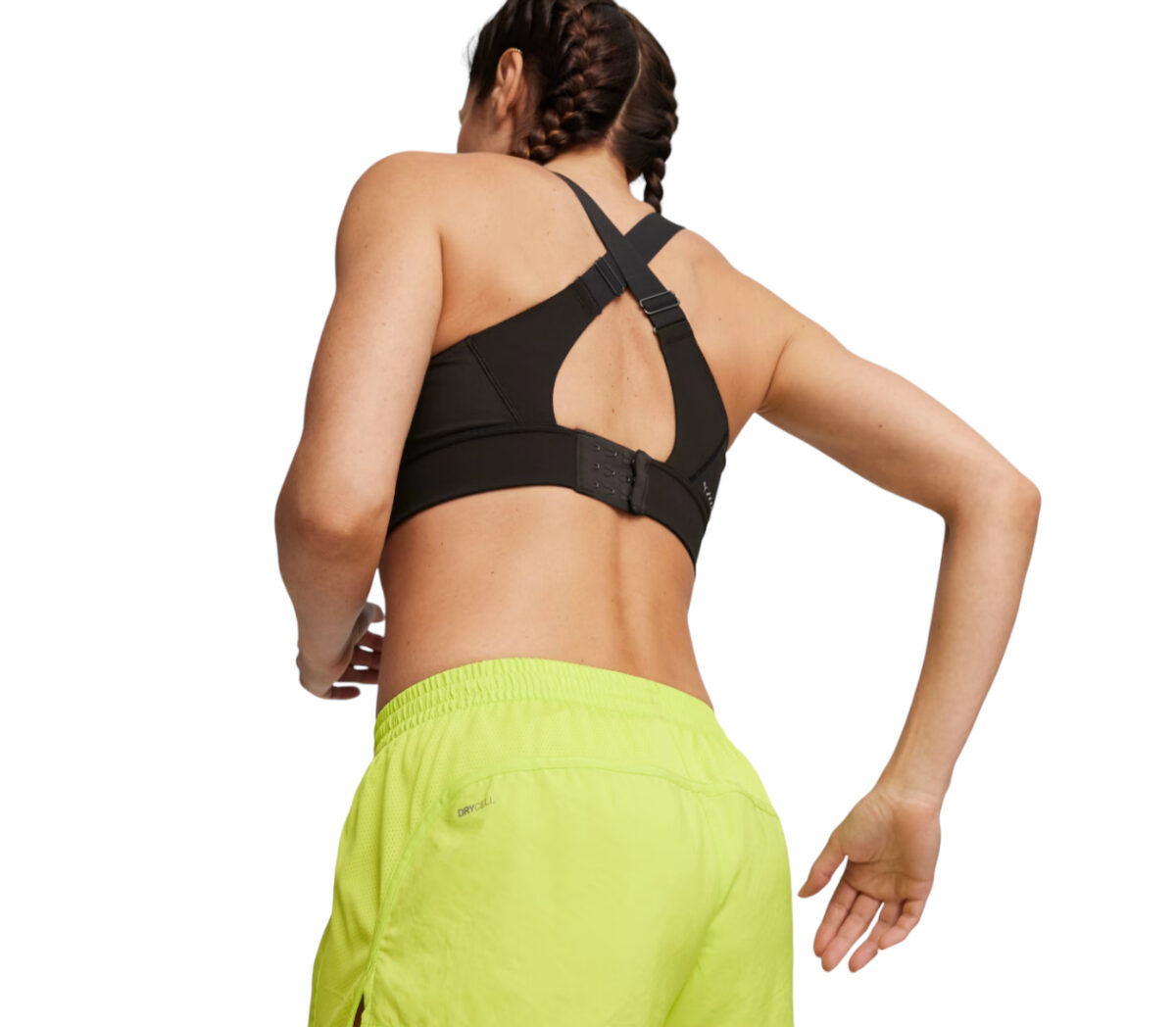Dietro Reggiseno Puma PWRbreathe RUN Bra donna nero