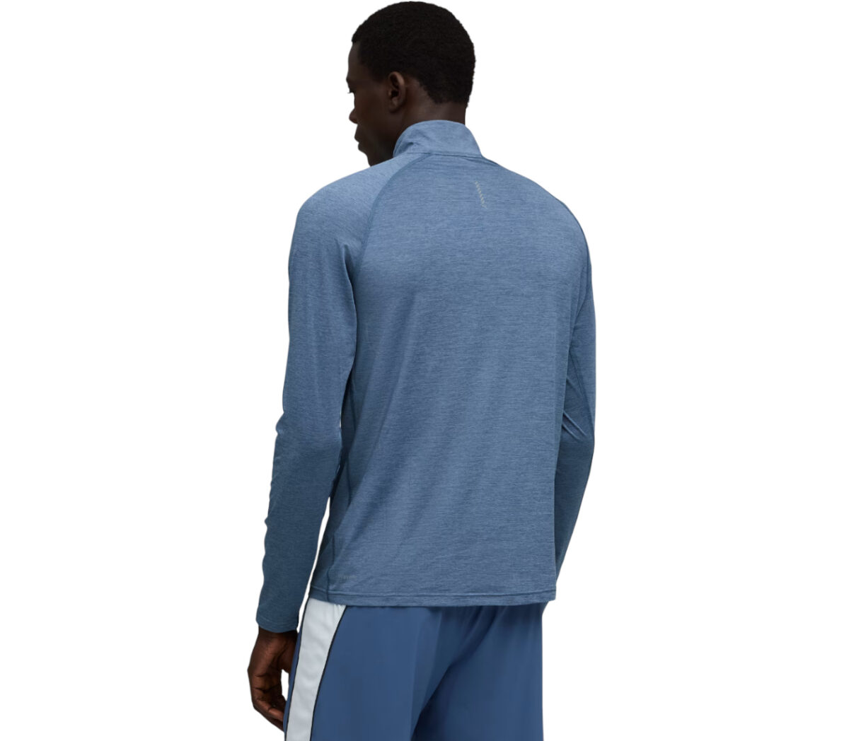 Dietro Maglia Puma Run Velocity Cloudspun ¼ Zip uomo blu