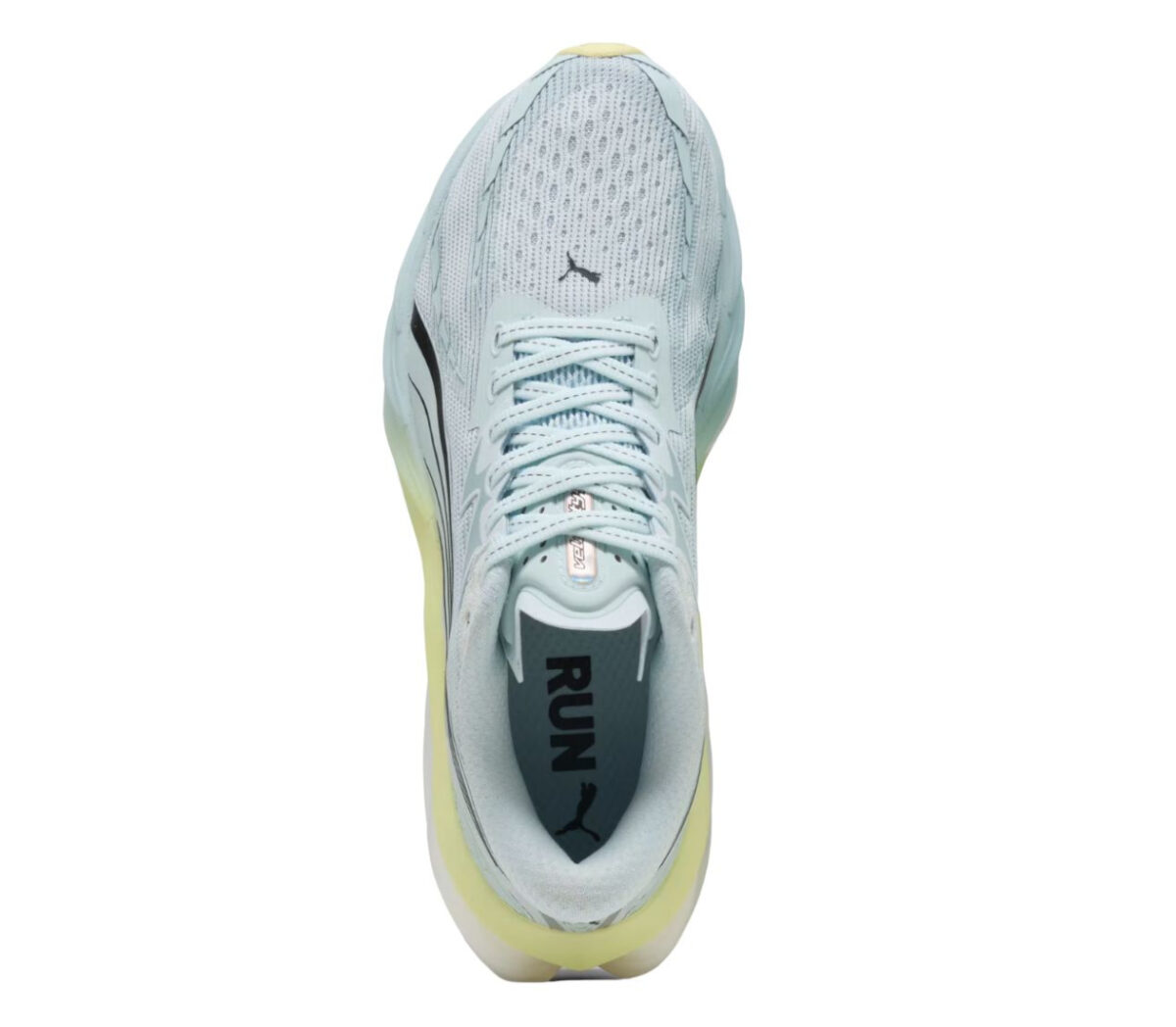 Tomaia Scarpa Puma Velocity Nitro 4 donna celeste gialla