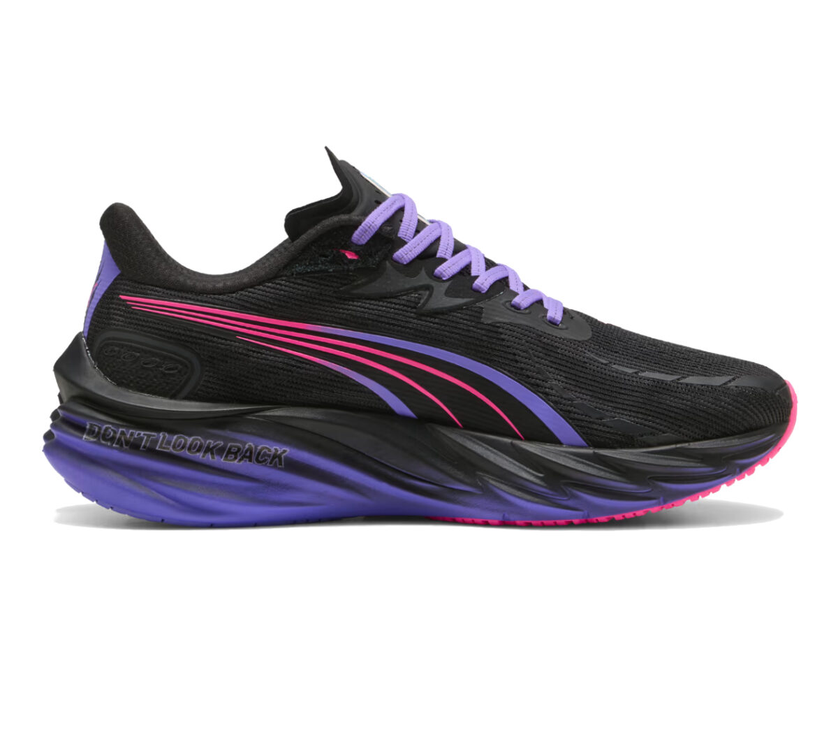 Scarpa Puma Velocity Nitro 4 uomo nera viola