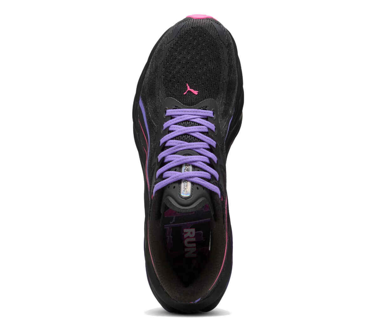 Tomaia Scarpa Puma Velocity Nitro 4 uomo nera viola