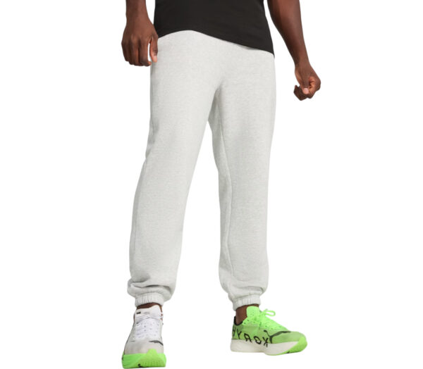 Pantalone Puma x HYROX Fleece Sweatpant uomo grigio chiaro