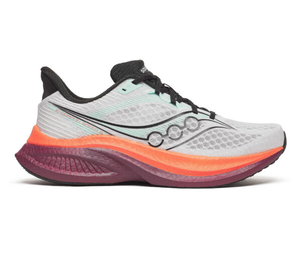 Scarpa Saucony Endorphin speed 5 uomo white crimson