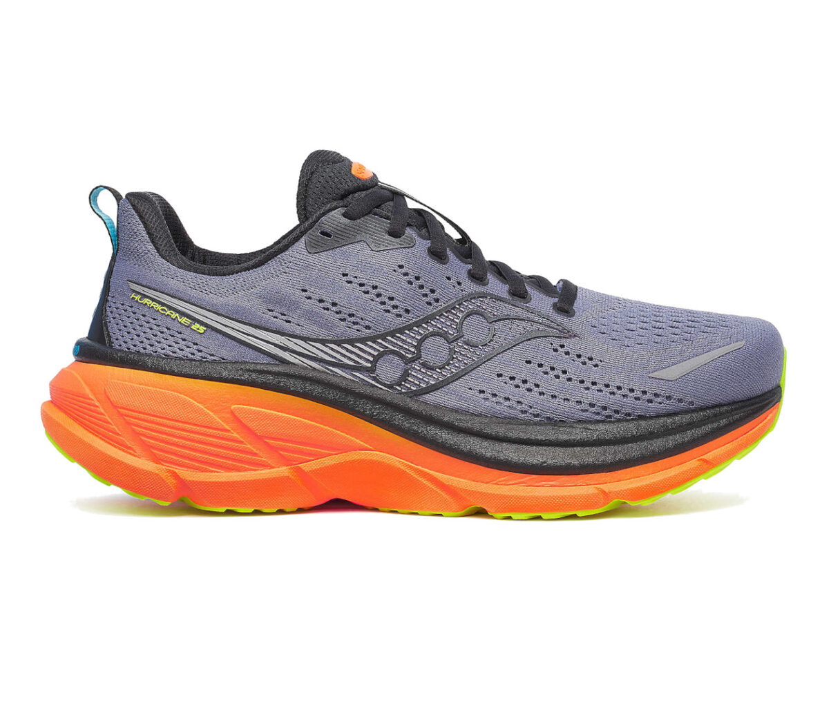Scarpa Saucony Hurricane 25 uomo grigia arancione