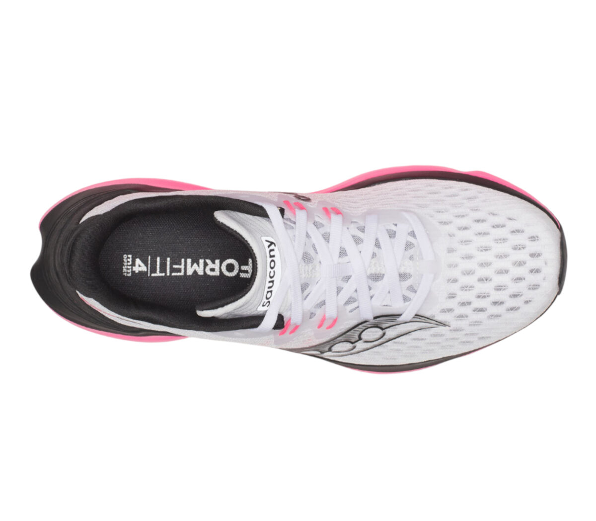 Tomaia Scarpa Saucony Kinvara 16 donna bianca rosa