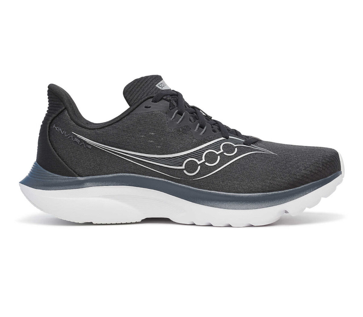 Scarpa Saucony Kinvara 16 uomo bianca nera