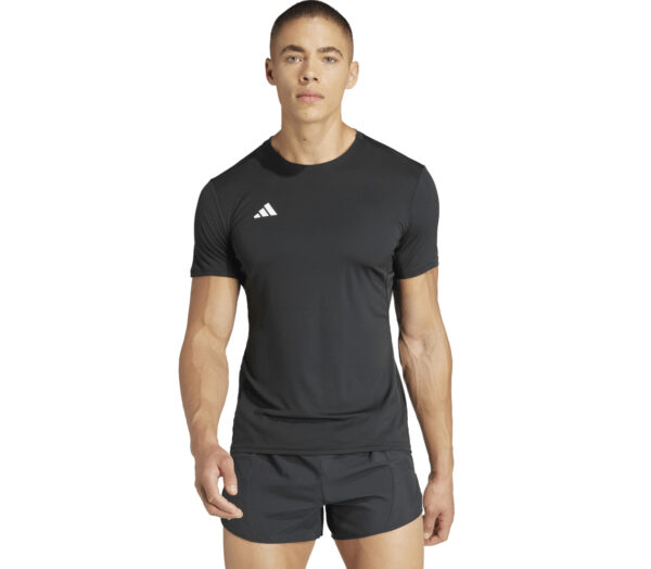 T-shirt Adidas Adizero E Tee uomo nera