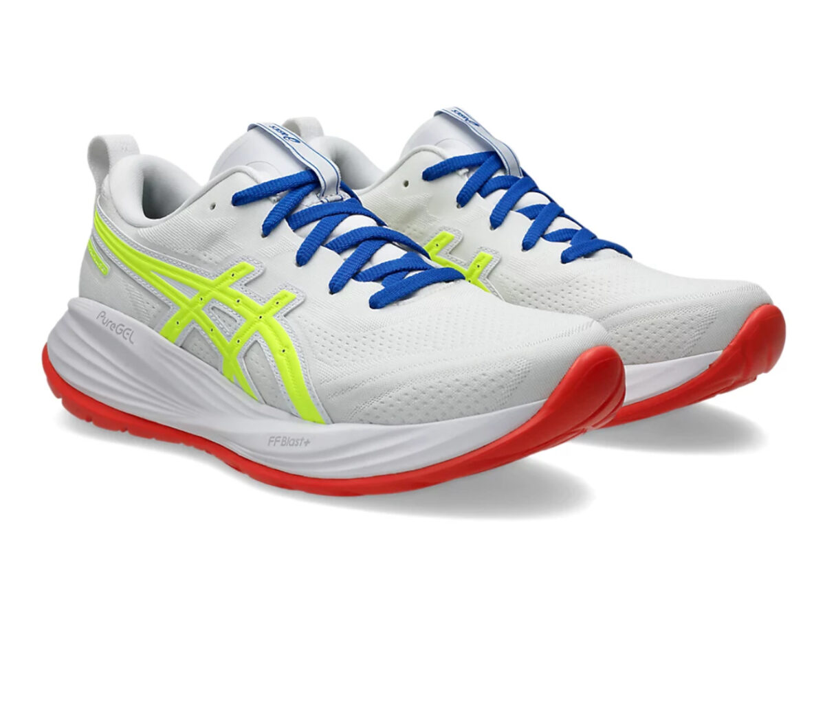 Coppia Scarpa Scarpa Asics Gel-Cumulus 27 ATC donna White Safety Yellow