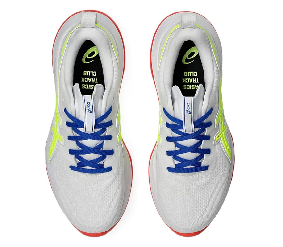 Tomaia Scarpa Scarpa Asics Gel-Cumulus 27 ATC donna White Safety Yellow