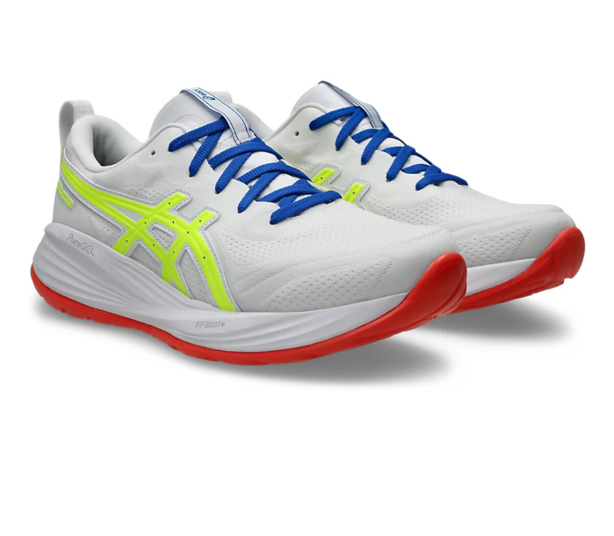 Coppia Scarpa Asics Gel-Cumulus 27 ATC uomo White Safety Yellow