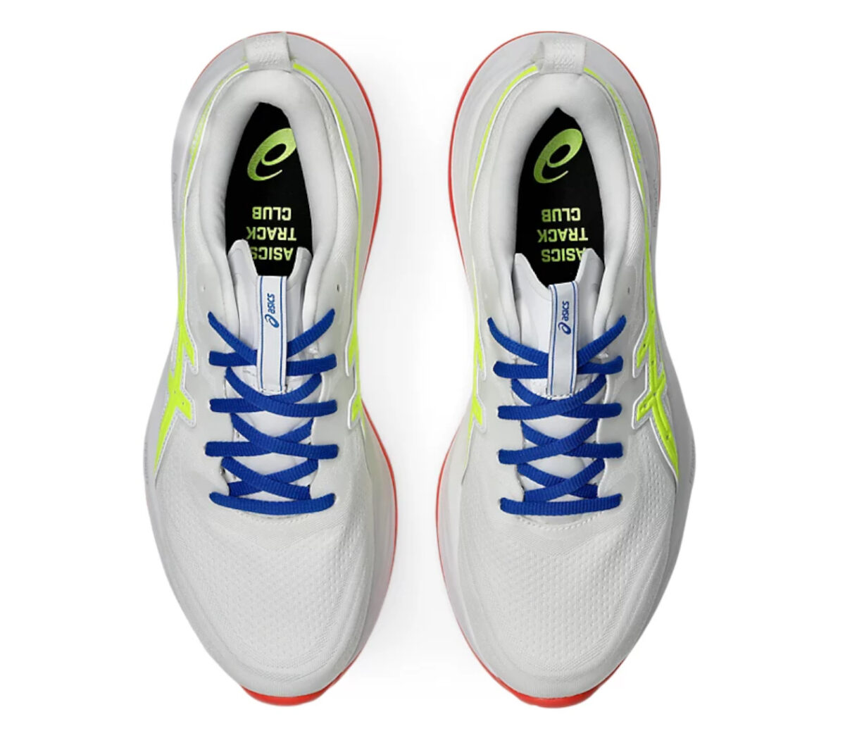Tomaia Scarpa Asics Gel-Cumulus 27 ATC uomo White Safety Yellow