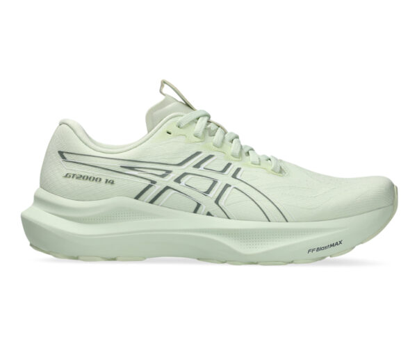 scarpa da running stabile da donna asics gt 2000 14 verde chiaro