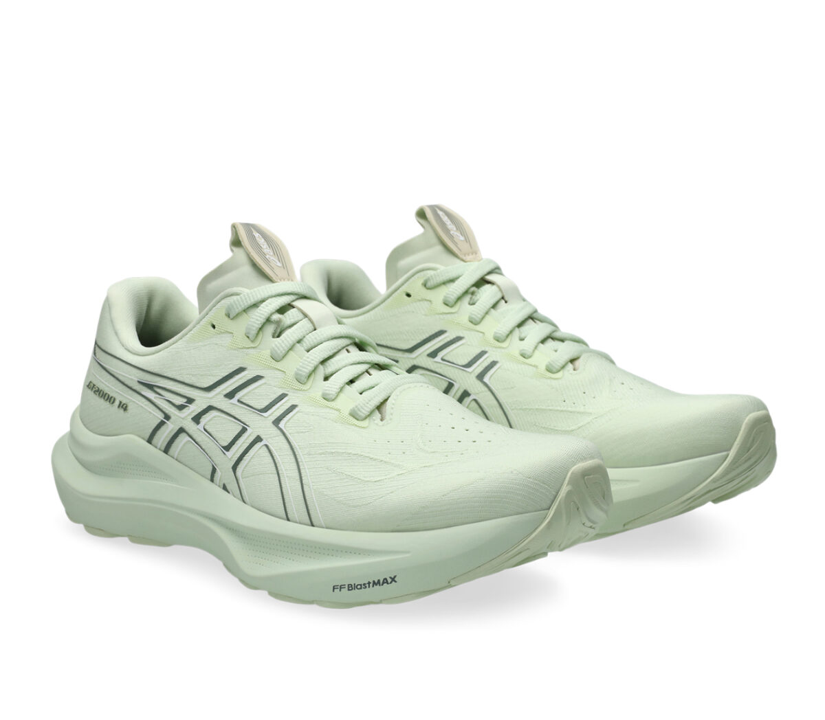 scarpa da running stabile da donna asics gt 2000 14 verde chiaro