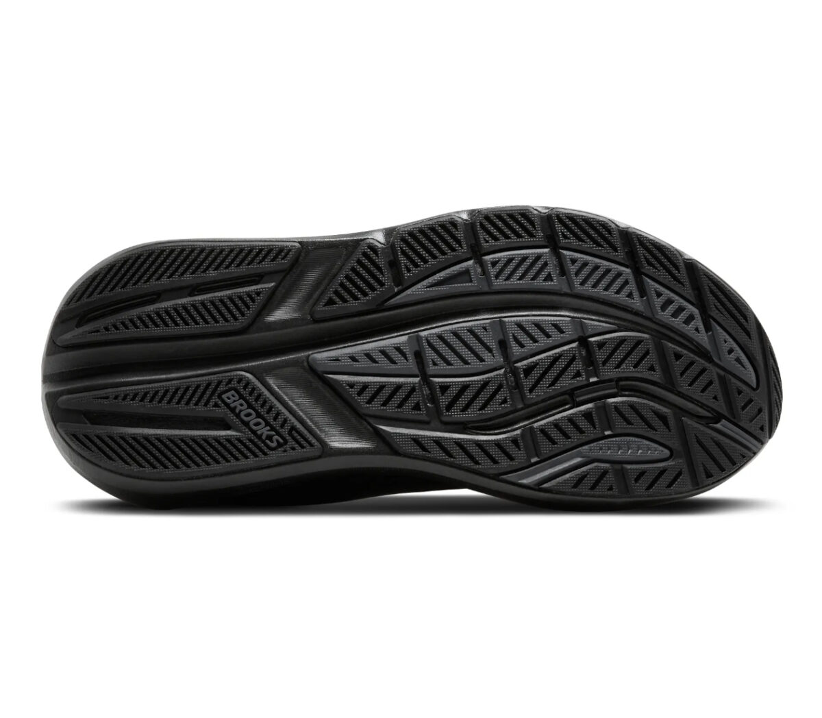 Suola Scarpa Brooks Ghost Max 3 Extra Wide 2E donna nera