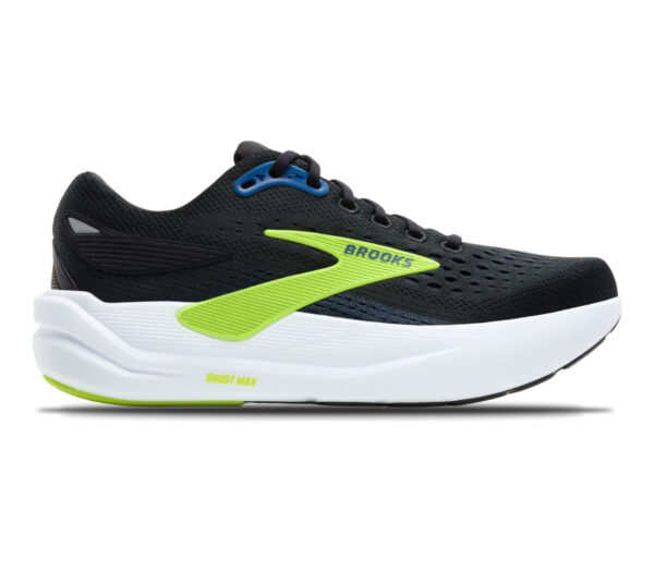 Scarpa Brooks Ghost Max 3 uomo nera giallo fluo
